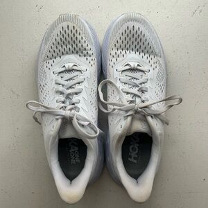 Hoka Clifton 7 White Sneakers